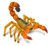 CollectA Insects Yellow Fat-Tailed Scorpion Toy Figure - Authentic Hand Painted Model