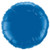 Qualatex Foil Balloon 087141 Round - Dark Blue, 18",