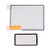 UKHP 0.3mm 9H Self-Adhesive Optical Glass LCD Screen Protector for Canon 700D/750D/760D