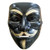 Halloween Anonymous Costume Cosplay Guy Fawkes V for Vendetta Mask (Black Without Eyes)