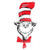 Dr Seuss Cat in The Hat Jumbo 42" Foil Baby Shower Birthday Book Balloon (1)