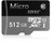 RANESS 512GB Micro SD SDXC Card High Speed Class 10 Memory SDXC Card with SD Adapter