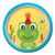 Creative Converting 8 Count Frog Pond Fun Luncheon Paper Plates
