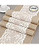 boyspringg Pack of 5 Jute Table Runners Burlap Lace Vintage Table Cloth Jute Country Festival Wedding Table Decoration Farmhouse Decor 12X108
