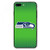 MFIRE iPhone 7 Plus Case iPhone 8 Plus Case,Slim Fit Shell Hard Plastic Soft Edge Full Protective Cover Cases (Seahawks-Green)