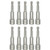 XMHF 10mm Nut Driver Bit Socket Adapter Hex Shank Extension Drill Bit Hex Bit Magnetic 10Pcs