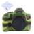 Yisau Nikon D3400 Camera Housing Case, Professional Silicion Rubber Camera Case Cover Detachable Protective for Nikon D3400 Digital Camera + Microfiber Cloth - (ArmyGreen)