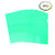 L-Type Plastic Folder Wiekyze Safe Project Pockets Transparent Clear Document Folder 12pcs for A4 paperPlastic Paper Jacket Sleeves in Assorted Project Folders ?Green?