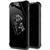 iPhone 8 Plus Case,9H Tempered Glass iPhone 7 Plus Cases for Men Boys,Cool Tribal Profile Lion Pattern Design Printing Shockproof Anti-Scratch Case for Apple iPhone 7/8 Plus 5.5 inch Tribal Lion