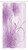 Ambesonne Purple Stall Shower Curtain, Abstract Art Style Vector Illustration of Flower Background with Butterfly, Fabric Bathroom Decor Set with Hooks, 36" X 72", Violet White