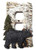 Black Bear and Birch Bark Switch Plate Outlet Cover (Outlet)