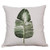 YeeJu Green Plant Throw Pillow Covers Decorative Cushion Covers Square Cotton Linen Outdoor Couch Sofa Home Pillow Covers 20x20 Inch