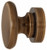 C.R. LAURENCE SDK200ABRZ CRL Antique Bronze Traditional Style Single-Sided Door Knob