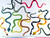 Rhode Island Novelty 6 Inch Rain Forest Rubber Snakes Set of 12