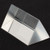 Crystal 2.5" Optical Glass Triangular Prism for Teaching Light Spectrum Physics and Photo Photography Prism, 60mm
