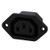 uxcell AC 250V 10A IEC 320 C13 Panel Mount Connector Socket