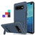 Wtiaw for:Galaxy S10 Plus Case,Samsung Galaxy S10+ Case with HD Screen Protector,[1 Card Slots Holder][Shockproof Kickstand] Hybrid Dual Layer Defender Case for Galaxy S10 Plus-CZ Metal Slate