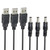 USB to DC 5V Cable, 5.5 x 2.1mm, 3-Pack 1M(3.3ft), Ancable USB 2.0 A Male to DC Barrel Jack Power Cable Cord 24AWG