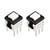 uxcell 5.8x5.8x7.5mm PCB DIP Mounting Tact Tactile Push Button Switch Self Lock 6 Pin 16PCS