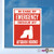 Mister Petlife In Case of Emergency Rescue My Afghan Hound Sticker Vinyl Auto Window #2 dog safety