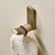 Rozin Antique Brushed Brass Robe Towel Hook Wall Mounted Coat Clothes Hanger