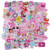 Laptop Stickers Vinyl Waterproof Sticker for Car Luggage Water Bottle Skateboard Motorcycle Bicycle Decal Graffiti Patches (Pink 100pcs)