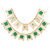 Monrocco St Patrick's Day Banner Garland Lucky Irish Shamrock Burlap Banners Four Leaf Bunting,2 Pieces Totally
