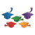 amscan Grad Mini Glitter Super Value Packaged Paper Cutouts | Party Decor| 600 Ct.