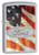 Zippo Lighter: Ford Logo on American Flag - Satin Chrome 77166