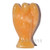 AD Beads Healing Crystal Gemstone Carved Pocket Crystal Guardian Angel Figurines 2 Inch (14 Yellow Jade)
