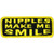 Hot Leathers Nipples Make Me Smile Patch (4" Width x 2" Height)