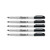 Sharpie Permanent Markers, Ultra Fine Point, 5-Count (BLACK)