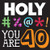 Holy Bleep Youre 40 3-Ply Lunch Napkins (2-Pack: 32 Napkins)