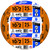 Southwire 28829021 25' 10/2  with ground Romex brand SIMpull residential indoor electrical wire type NM-B, Orange