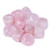 Bingcute Brazilian Tumbled Polished Natural Rose Quartz Stones 1/2 Ib For Wicca, Reiki, and Energy Crystal Healing (Rose Quartz)