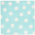 amscan Robin's-Egg Blue Dots Luncheon Napkins | 6" x 6" | 192 Ct.