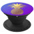 Golden Pineapple On Purple Blue PopSockets Grip and Stand for Phones and Tablets