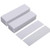 BRAVESHINE Double Sided Adhesive Strips - 15PCS Industrial Strength Hook Loop Tape - Removable Picture Hanging Strips - Wall Mounting Sticky Pads for Carpet Trends, Cabinet Lights (White, 1.2x4 Inch)