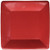 Amscan Apple Red Square Plastic Plates, 6 Pk. | Party Tableware