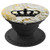 Black Crown Queen Yellow White - PopSockets Grip and Stand for Phones and Tablets