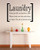 Design with Vinyl RE 2 C 2137 Laundry Sorting Our Life One Load at A Time Means The Act of Service & Love Image Quote Wall Decal Sticker, 16 x 16", Black
