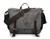 Ecokaki(TM) Vintage Printed Canvas Shoulder Bag Teenager School Students Messenger Bag Laptop Crossbody Bags Satchel Handbags, Grey