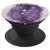 Amethyst Geode Crystal Rock Mineral Purple Hue - PopSockets Grip and Stand for Phones and Tablets