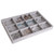 AUTOARK Ice Velvet Stackable 12 Grid Jewelry Tray Showcase Display Organizer,AJ-071
