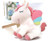 Jax & Olivia Super Soft Stuffed Unicorn Bestie with Rainbow Wings - Plush Unicorn - Unicorn Toys (Pink)