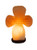 Cross Model Himalayan Salt Lamp Sea Crystal Rock Large Hand Carved with Dimmer Switch and Bulb JIC Gem