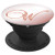 W Pink Pearl White Grey Initial Monogram Capital Letter Name - PopSockets Grip and Stand for Phones and Tablets