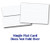 Blank White LINEN TEXTURED 5" X 7" Cards with Envelopes - 40 Cards & Envelopes