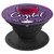 Wine Gift Name Crystal Red Purple Wine Glass Vino Wine Lover - PopSockets Grip and Stand for Phones and Tablets