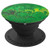 Hand-Marbled Design Pop Socket - Green and Yellow Thistle - PopSockets Grip and Stand for Phones and Tablets